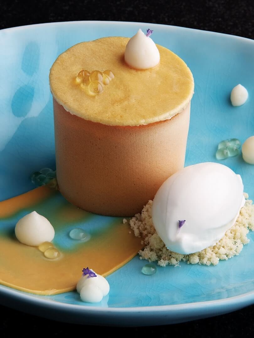 Spectacular caramel dessert at The Four Seasons. Photo by Elsa Young. Spectacular caramel dessert at The Four Seasons. Photo by Elsa Young.