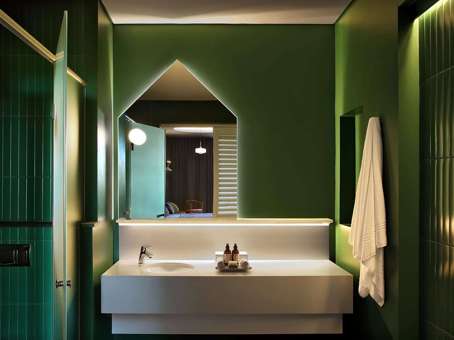 Bathroom is Home Suite Hotels, Johannesburg. Photo by Elsa Young Photography. Bathroom is Home Suite Hotels, Johannesburg. Photo by Elsa Young Photography.